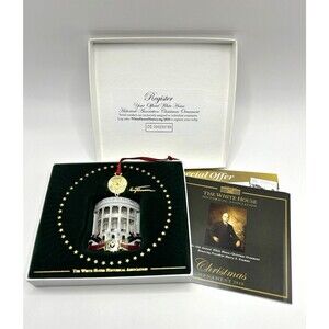 White House Historical Association Christmas Ornament 2018 Harry S Truman *Read*